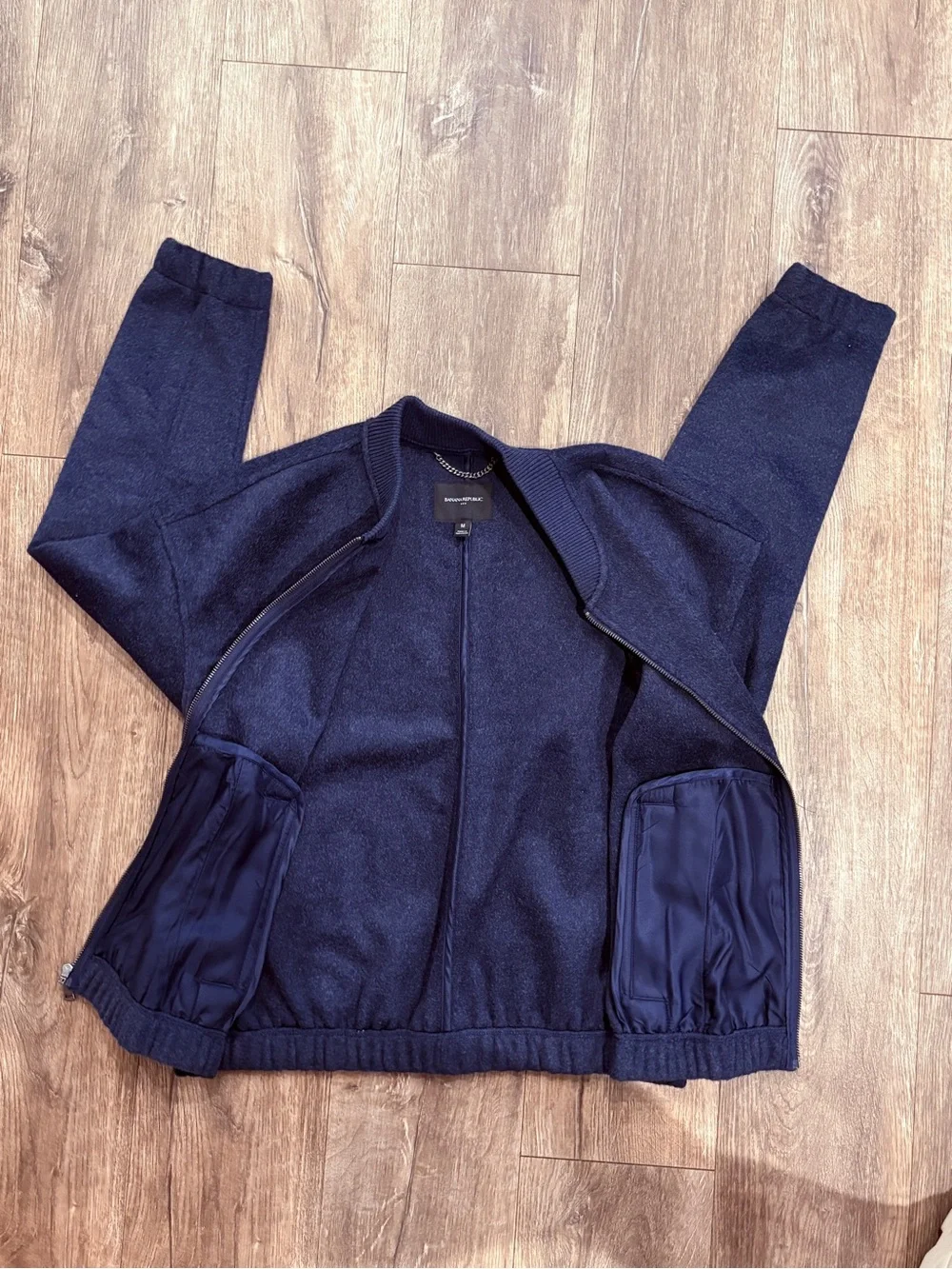 Banana Republic Navy Bomber Jacket